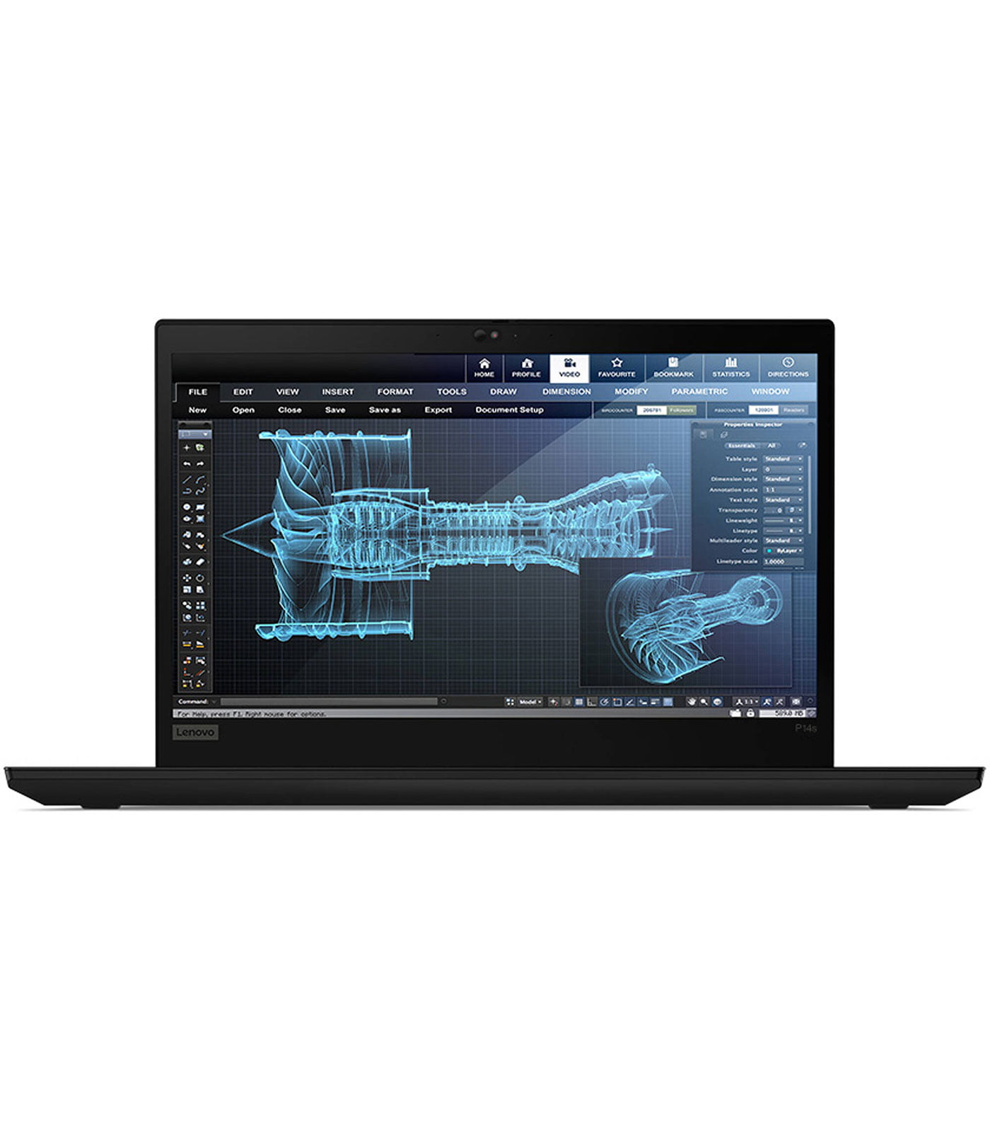 Lenovo ThinkPad P14s Gen 2 20VX004RAD 11th Gen Intel Core i7-1165G7 14 Inch FHD IPS 16GB RAM 512GB SSD NVIDIA Quadro T500 4GB Win 10 Pro