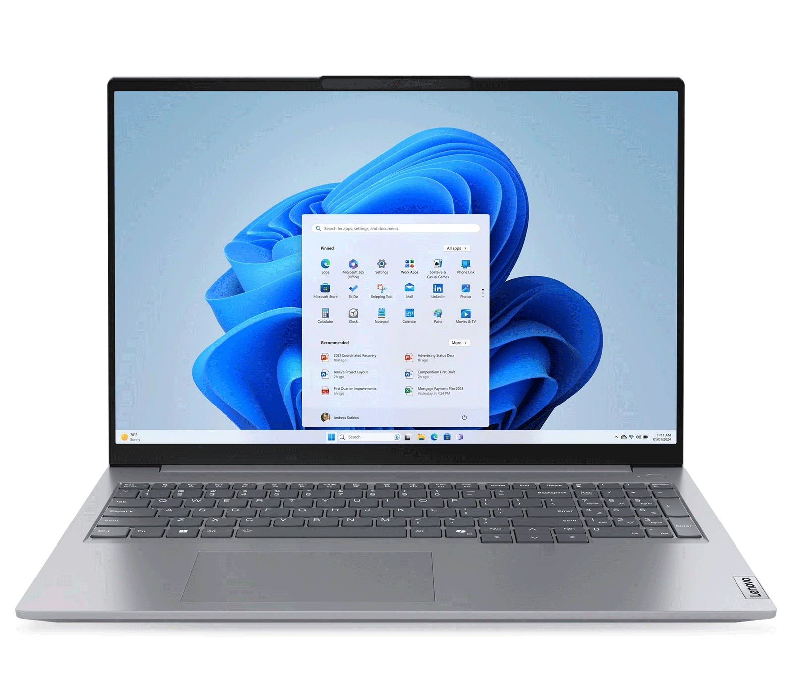 Lenovo ThinkBook 14 G6 IRL 21KG00T2EV Laptop 13th Gen Intel Core i5-13420H 14 Inch WUXGA IPS 8GB RAM 512GB SSD No OS