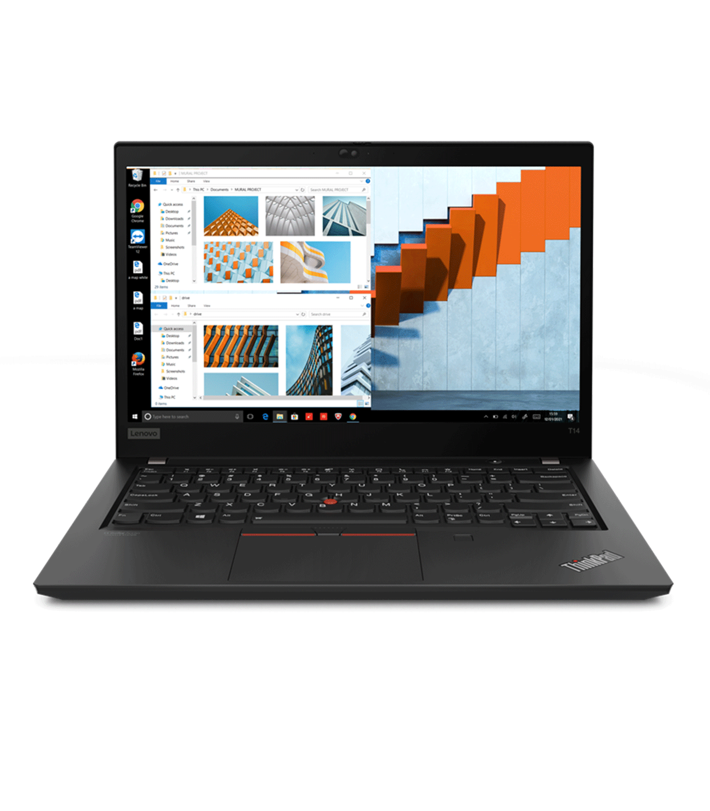 Lenovo ThinkPad T14 Gen 2 20W0013SGR Notebook 11th Gen Core i5-1135G7 14 Inch FHD 8GB RAM 512GB SSD NO OS
