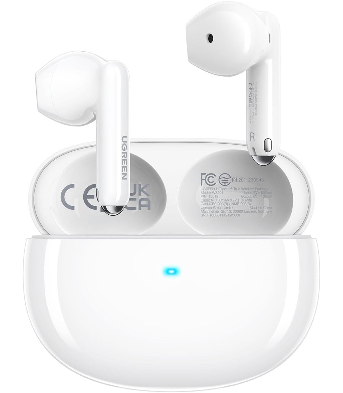 UGREEN HiTune H5 True Wireless Earbuds White