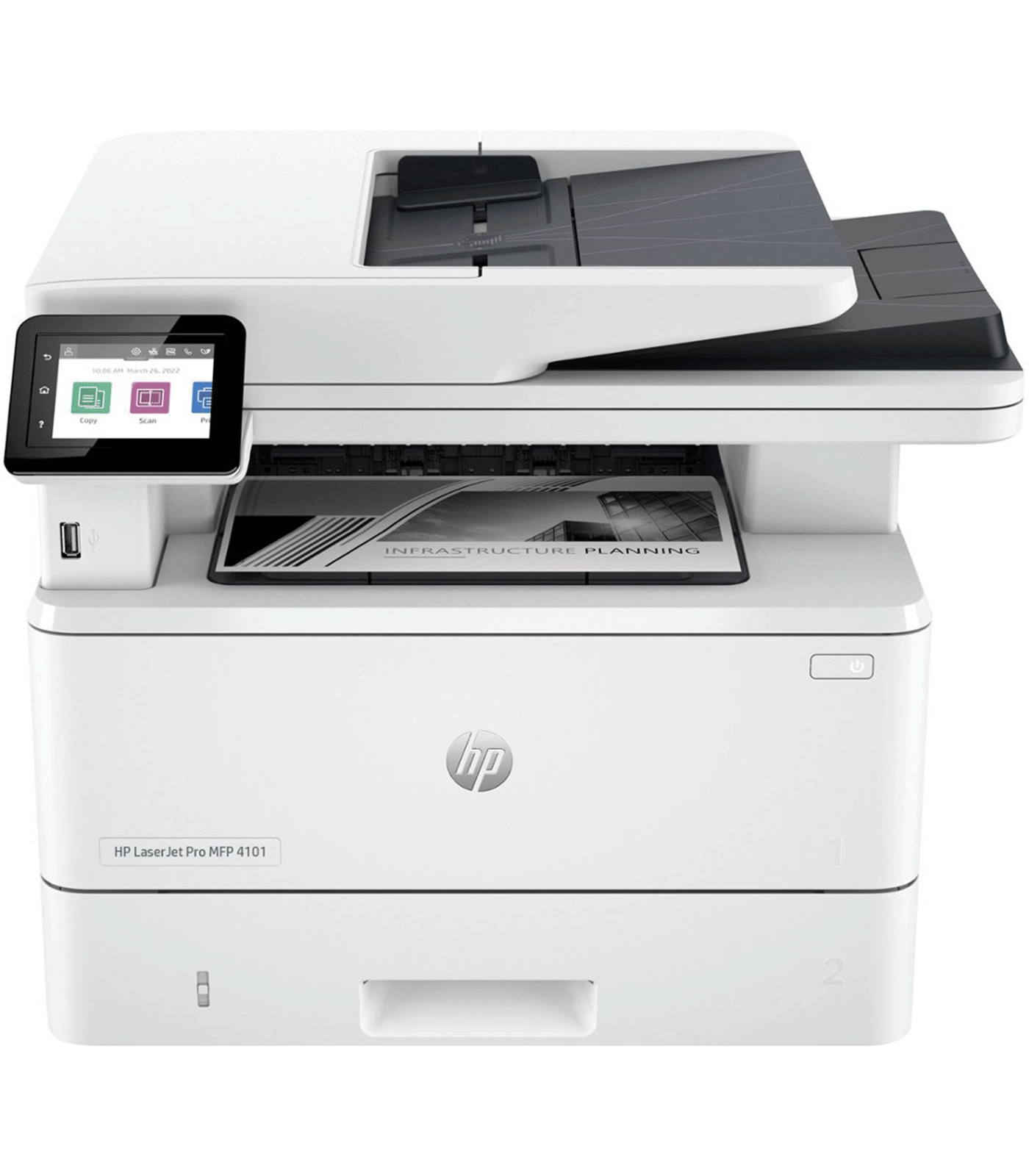 HP LaserJet Pro MFP 4101fdw Wireless Printer with Fax Certified Refurbished