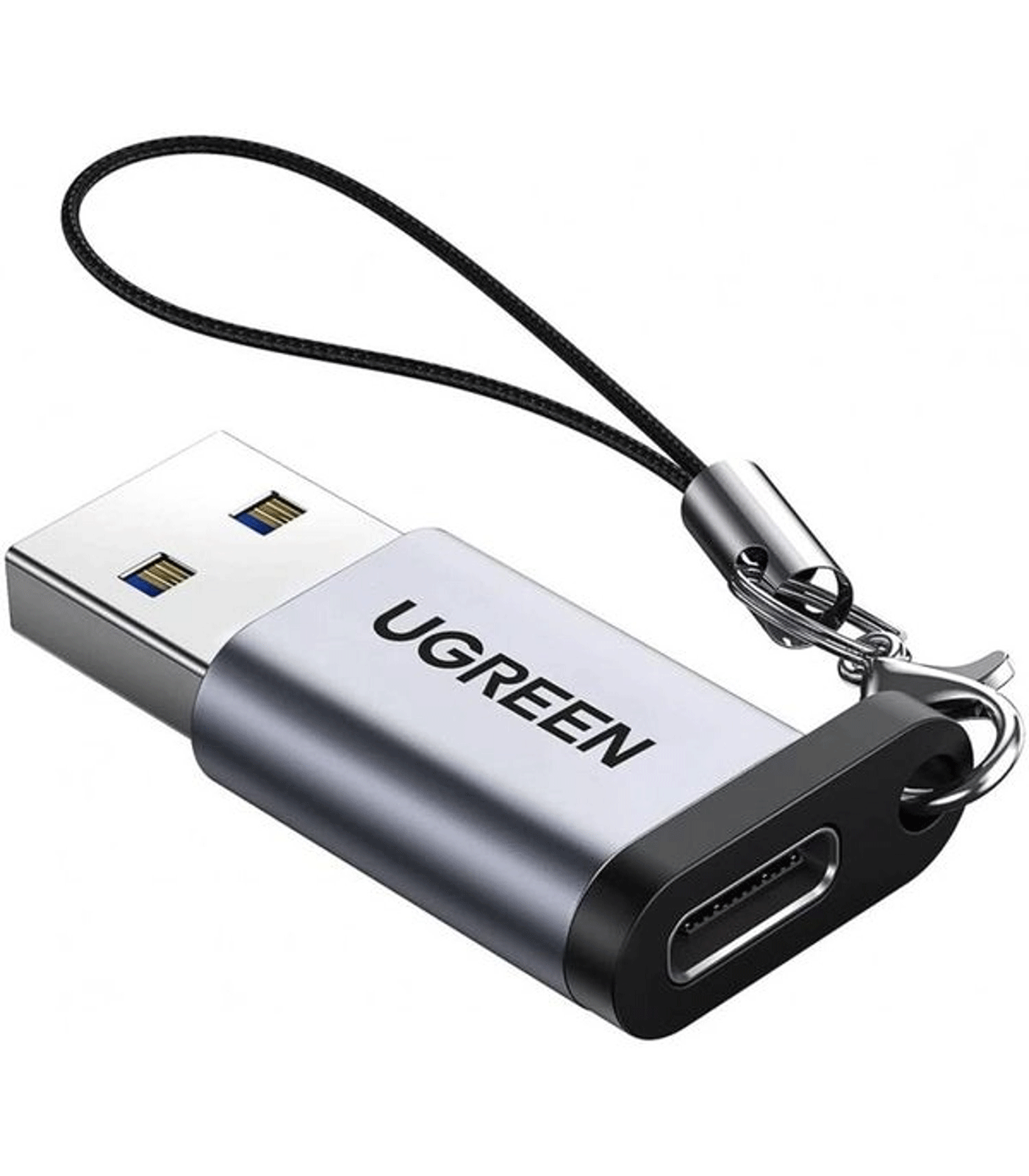 UGREEN USB-A 3.0 to USB-C Adapter – Gray