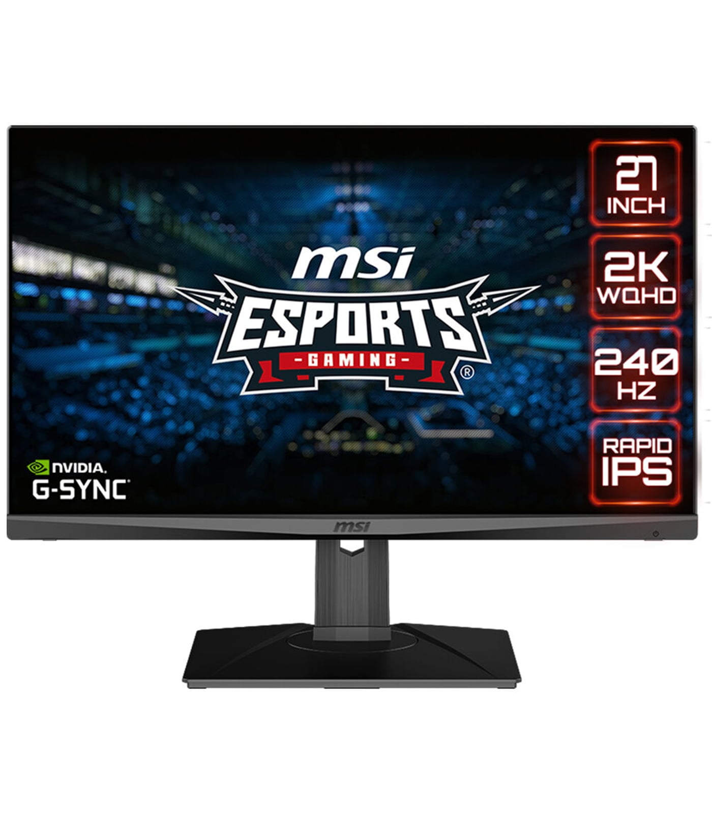 MSI OPTIX MAG274QRX 9S6-3CA88A-082 27 Inch WQHD Gaming Monitor