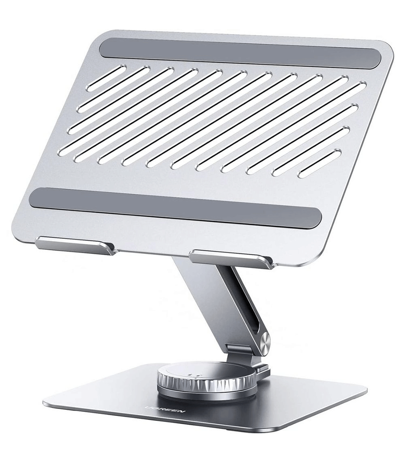 UGREEN Swivel Multi-Angle Adjustable Laptop Stand – Silver