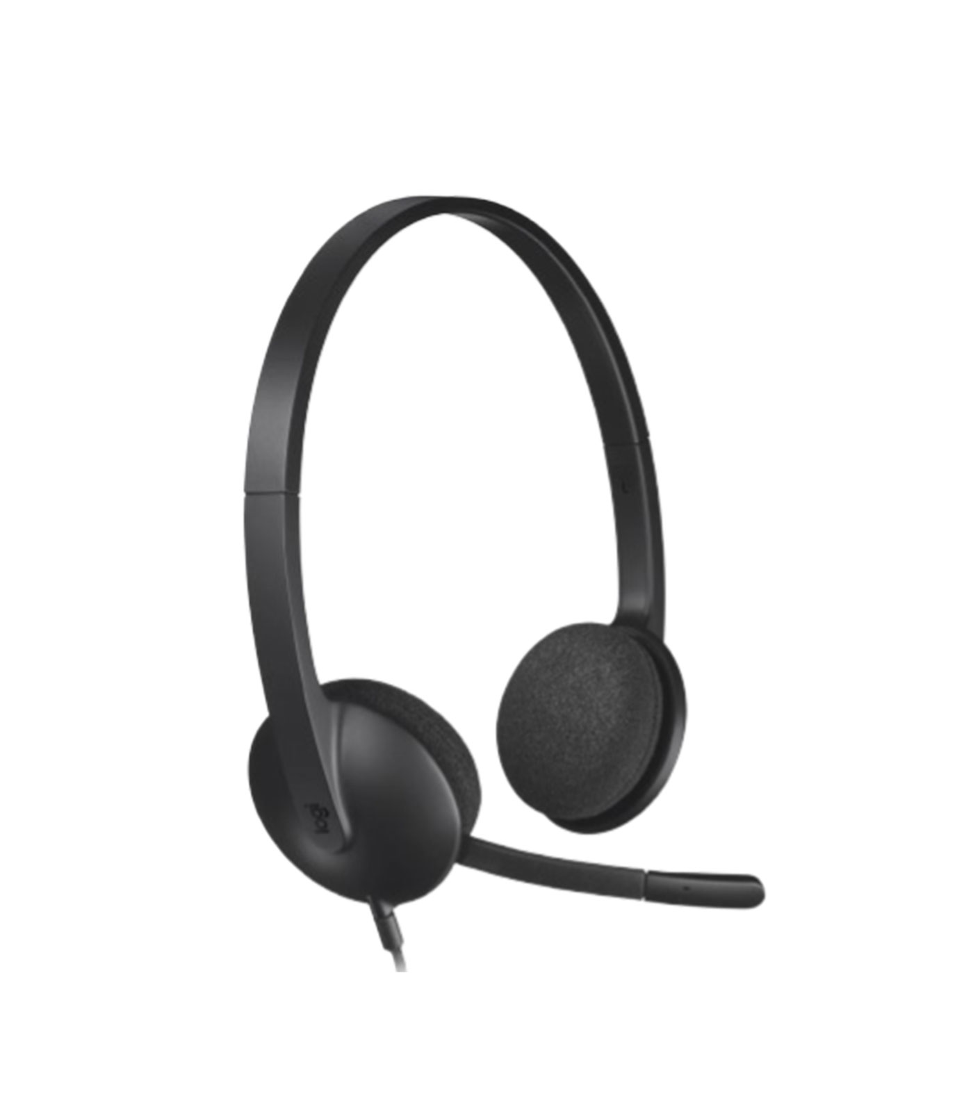 Logitech H340 USB Computer Headset – Black