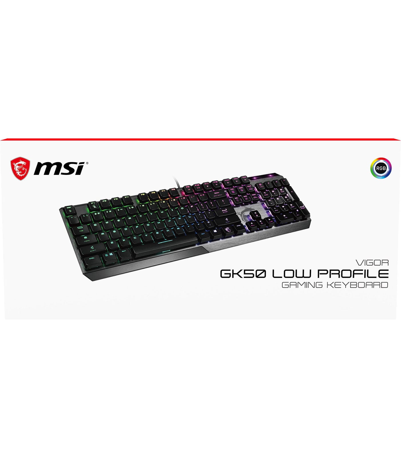 MSI VIGOR GK50 S11-04AR213-GA7 Gaming Keyboard