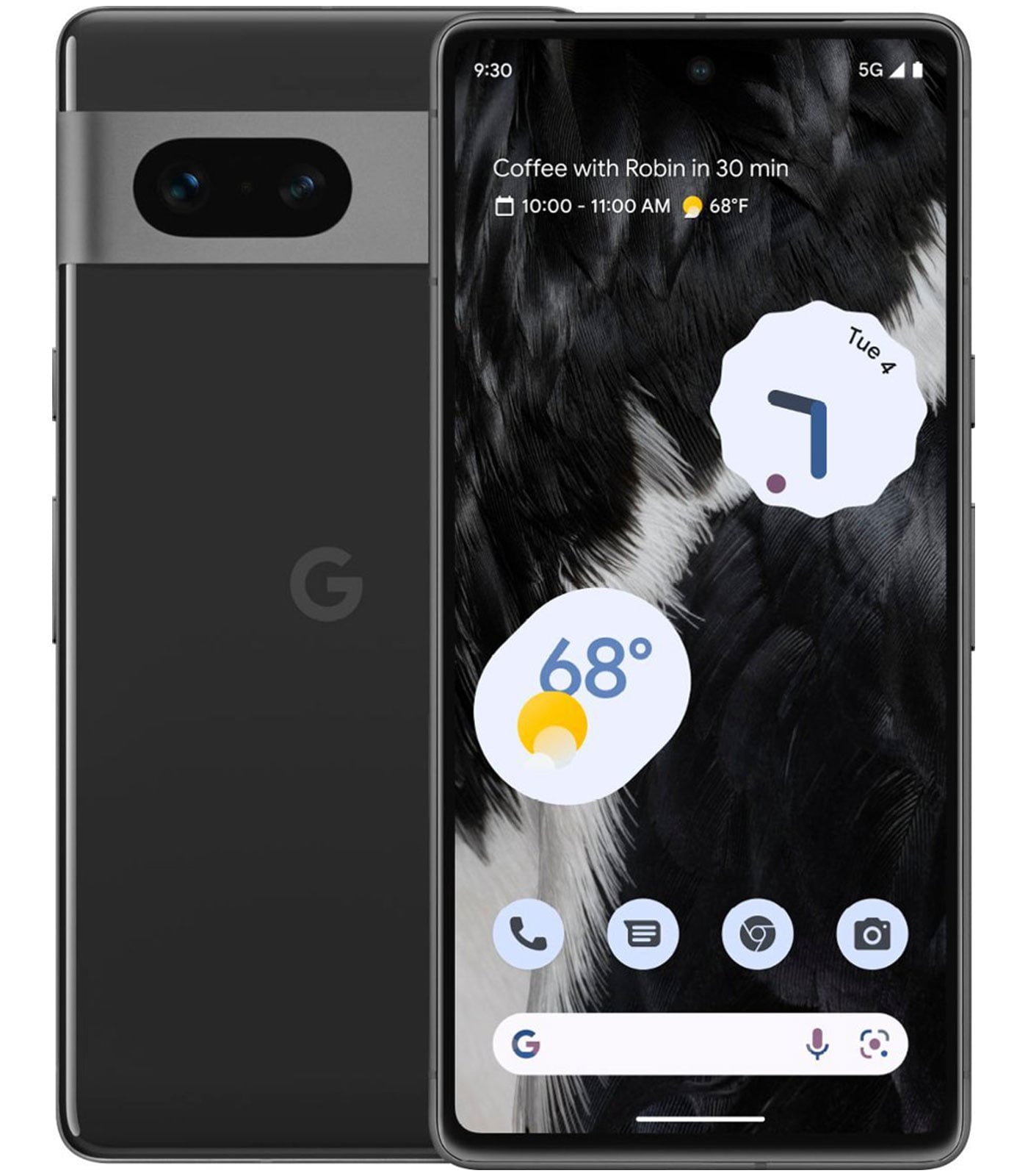 Google Pixel 7 5G 8GB RAM 128GB Storage Obsidian