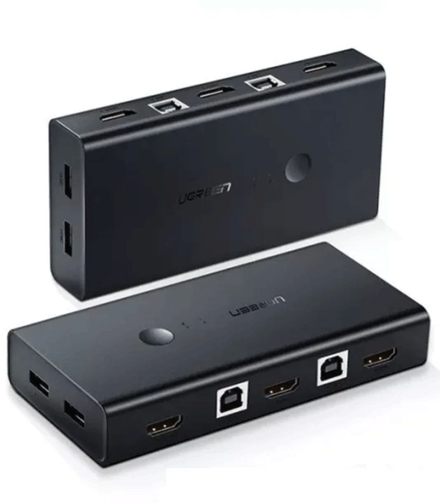 UGREEN HDMI KVM Switch Box 2 In 1 Out – Black