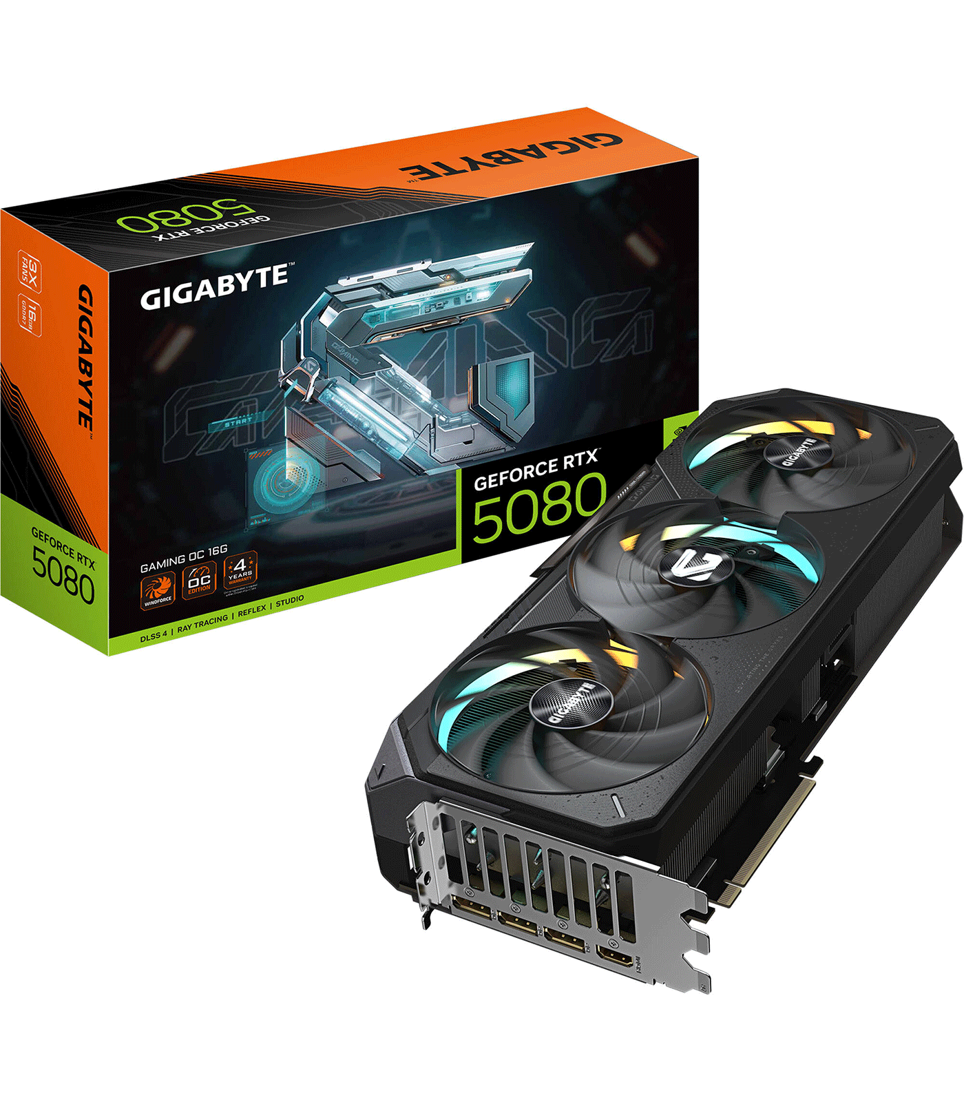 Gigabyte GeForce RTX 5080 16GB GDDR7 Gaming OC Graphics Card