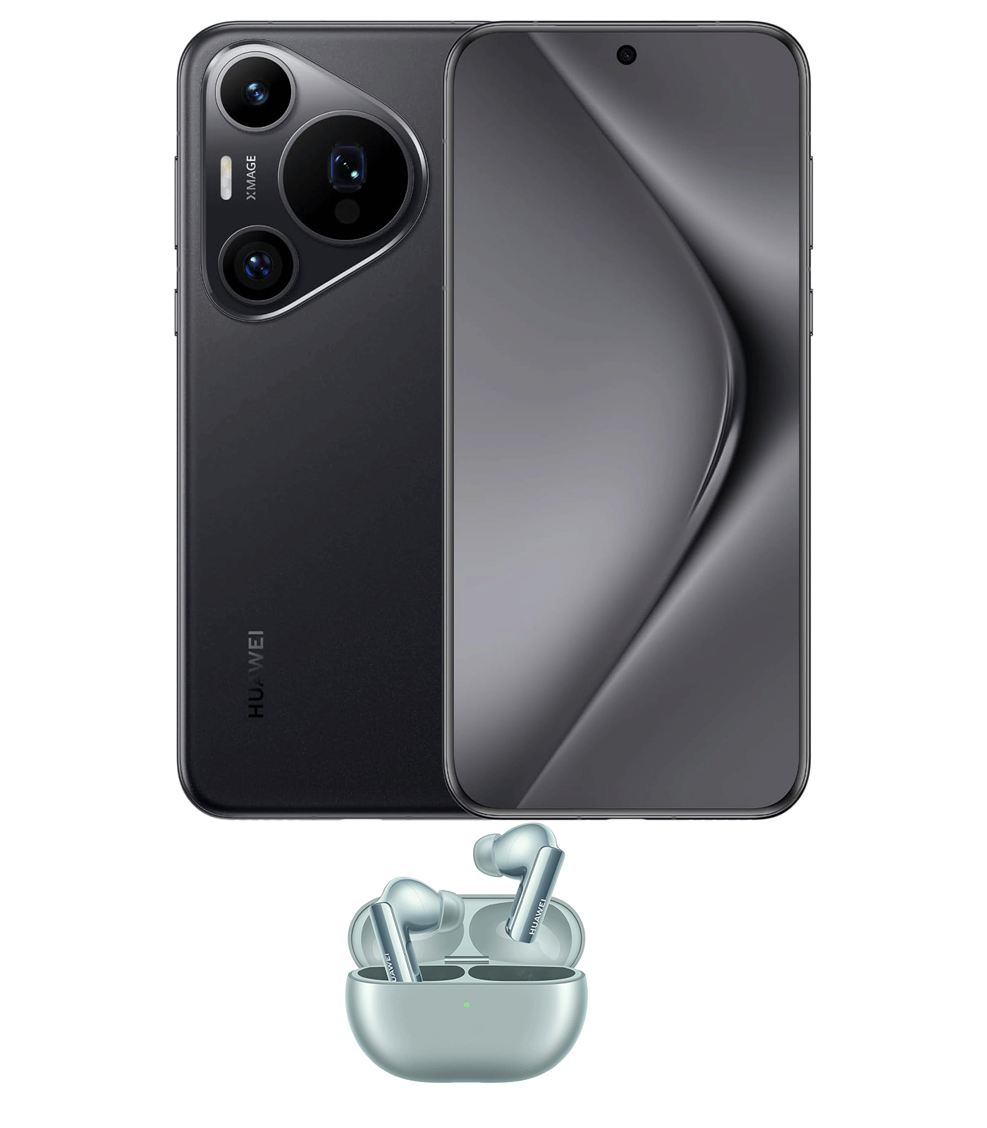 Huawei Pura 70 Dual SIM 12GB RAM 256GB Storage Color Black + Huawei Freebuds Pro 3 – Middle East Version