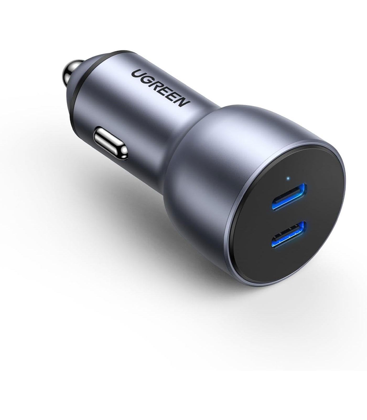 UGREEN 50W PD Dual Port USB-C 40W PD + USB-C 20W PD Car Charger