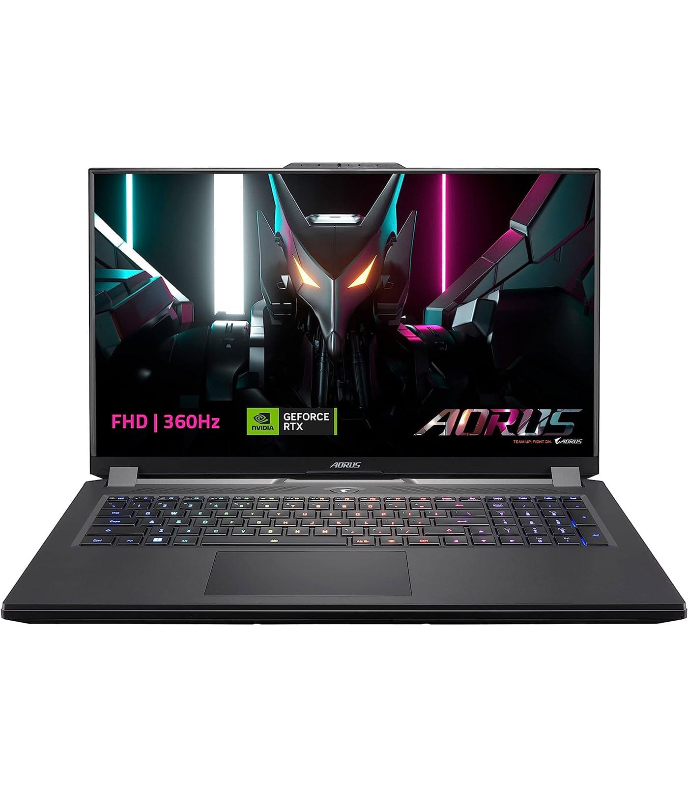 GIGABYTE AORUS 17H BXF-74US554SH Gaming Notebook 13th Gen Intel Core i7-13700H 17.3 Inch FHD IPS 16GB RAM 1TB SSD NVIDIA RTX 4080 12GB Win 11 Home