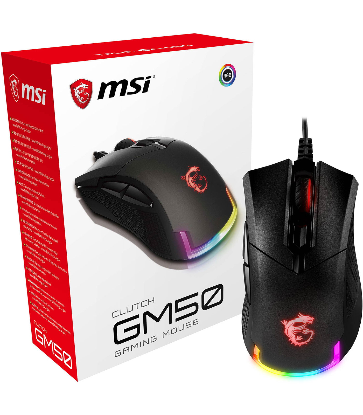 MSI Clutch GM50 S12-0400C60-PA3 Gaming Mouse