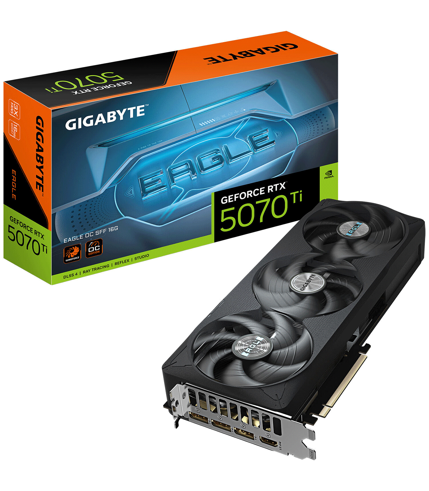 Gigabyte GeForce RTX 5070 Ti 16GB GDDR7 EAGLE OC SFF Graphics Card
